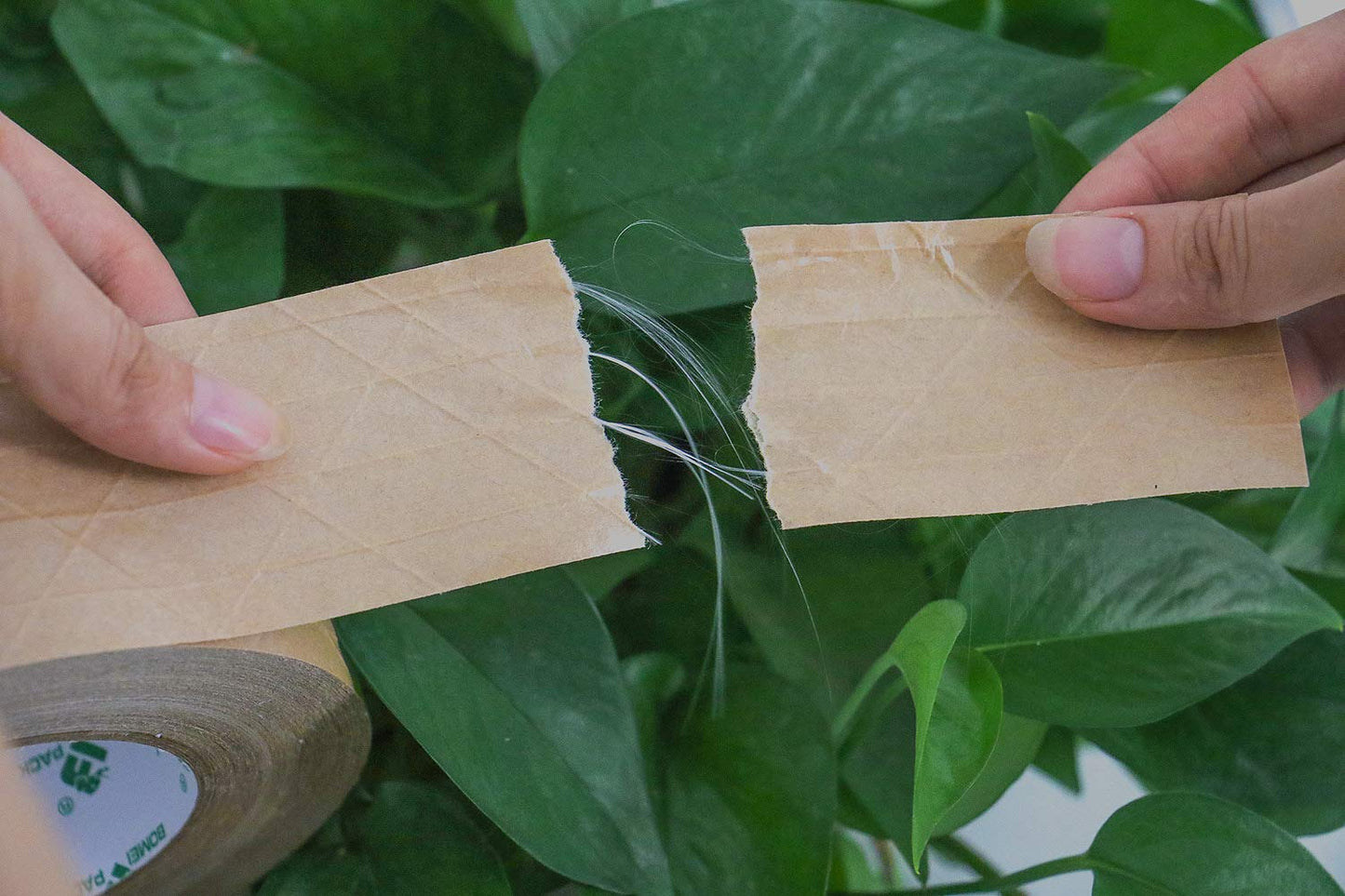 BOMEI PACK 2Pack Reinforced Kraft Paper Tape, Self Adhesive Paper Gummed Packing Tape, for Heavy Duty Packing, Shipping, Moving and Storage, 2Inch55yds 2