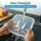 Kitchen Prep Bundle - 2x3 300/Roll - 2x2 200/Roll - Freezer Labels