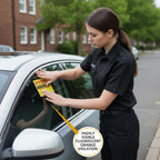 100 Pcs Parking Violation Stickers 5 x 8 Inches