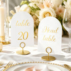Wedding Arch Table Numbers 1-20 Plus Head Table