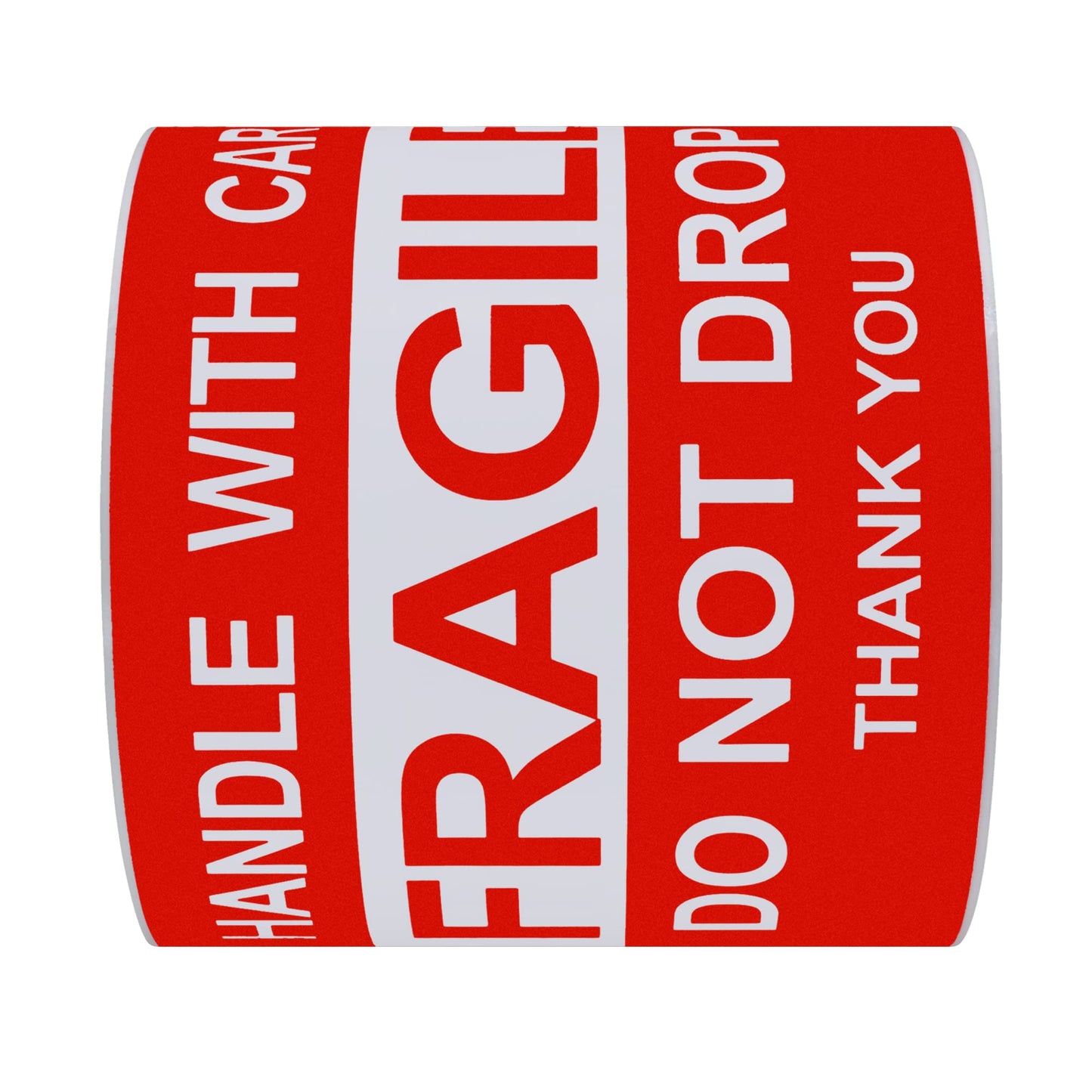 Hybsk 3x5 inch Do Not Drop Thank You Fragile Stickers Adhesive Label 100 Per Roll (3x5 inch)