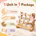 2 Pcs Cakesicle Stand Wood Lollipop Holder Display 3 Tier 12 Holes