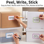 160 Pcs Moving Labels for Boxes, 8 Color-Coded Writable Stickers, 6 x 4 in