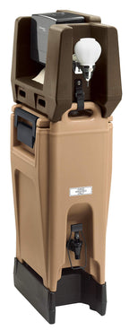 Cambro R500LCD110 Camtainer Riser for 2.5 or 5 Gallon Black Case of 1