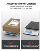 3x5 Inch Thermal Shipping Label+Shipping Scale, Accurate 66lb/0.1oz Postal Scale
