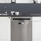 Dishwasher Magnet Clean Dirty Sign - Stainless Steel Dishwasher Magnetic Sign - Clean & Dirty Dishwasher Slider Easy to Indicator -Black Spanish Spanish - Black