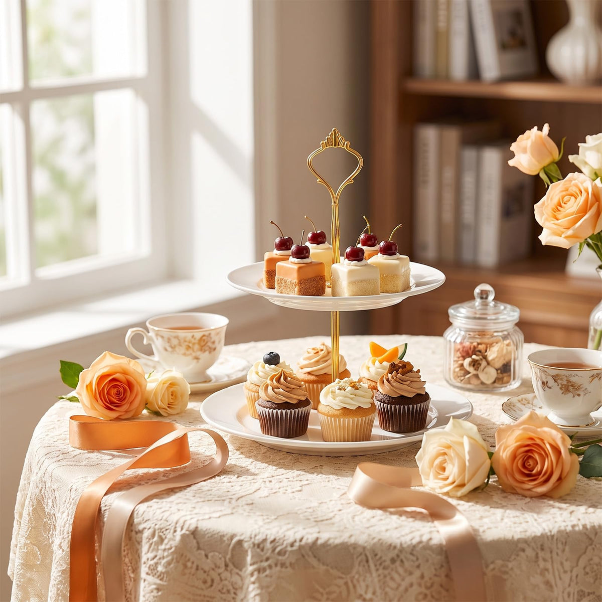 Tiered Tray Hardware Kit 4 Sets 2 Tier Cake Stand Hardware