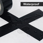 JIALAI HOME Heavy Duty Duct Tape, Black Tape 2 Inches x 30 Yards 3-Pack, 8.27 mil, Strong, Flexible, No Residue, All-Weather and Tear by Hand - for Repairs, Industrial, Professional Use