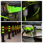 SWRT Reflective Tape 2 Inch x 30 Feet DOT-C2 Shining Star Fade Resistant Green Reflective Outdoor Waterproof Strong Adhesive Safety Warning Reflector Conspicuity Tape for Trailer Trucks Bike 1
