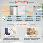 2 Pack Extra Large 1.18 in x 160 in Double Sided Tape Heavy Duty Removable 2