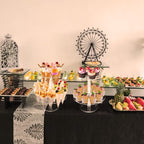 2-Tier Acrylic Ice Cream Cone Holder 24-Hole Waffle Stand