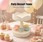 Cupcake Carousel Holders Cake Rotating Stand