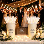 2 Pack Wedding Display Buckets, Galvanized Metal, 9.8 Inch
