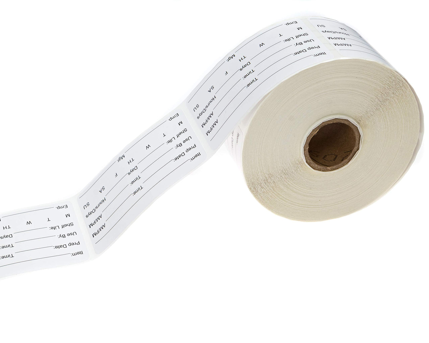 Restaurant Quality Shelf Life Labels / 500 Meal Prep Stickers/Use by Removable Labels / 2" x 3" Food Organization Sticker/Made in The USA Removable 2” x 3”