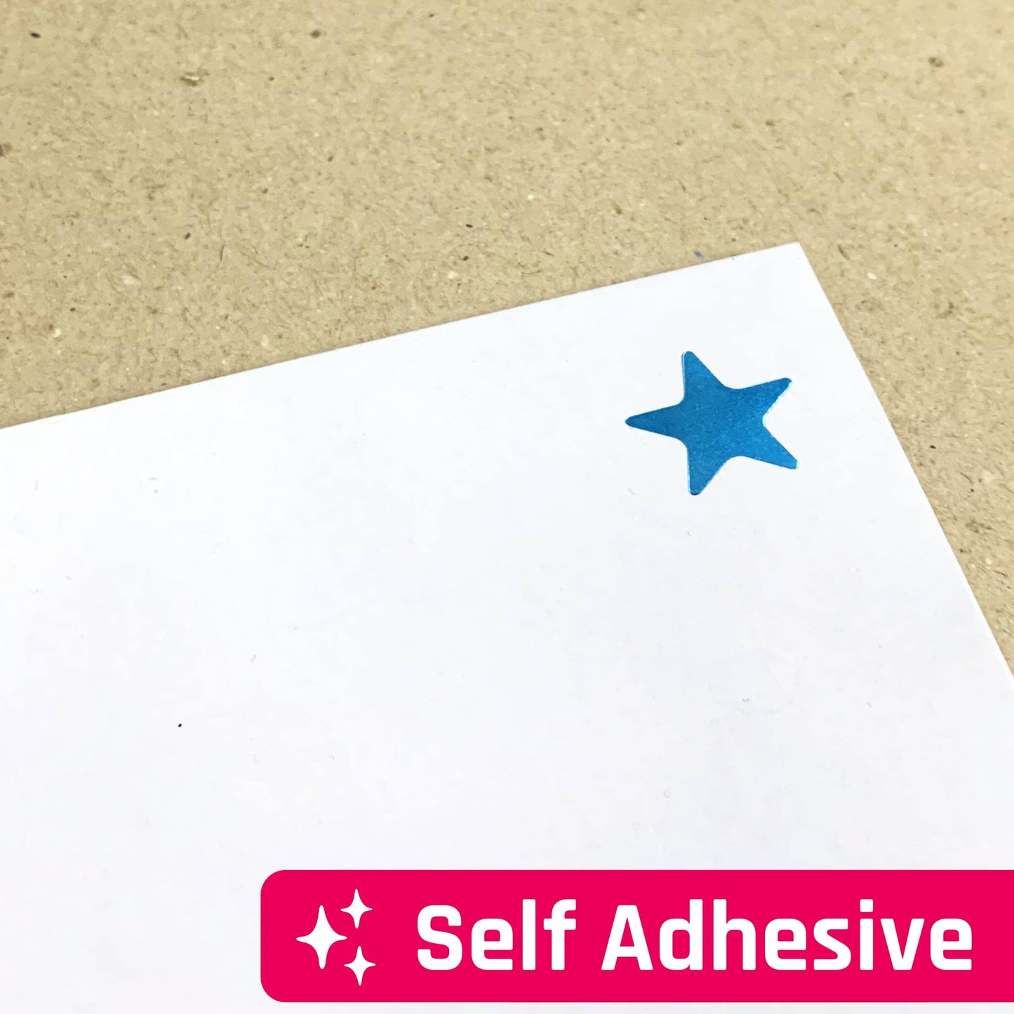 8 Colors, 1000 Pack, Foil Star Metallic Stickers, 0.6" Diameter 8 Colors