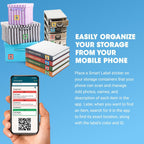 SmartLabels - Mini 1.5" QR Code Labels for Storage, Organization, & Moving