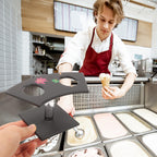 2holes Ice Cream Cone Stand Sushi Roll Holder with Stylish Dessert Display Rack for Parties Restaurants and Events Easy to Clean and Maintain 14.00X7.20X7.00CM