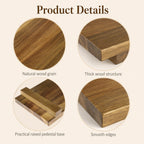 Acacia Wooden Riser for Kitchen Counter 12 x 7 x 1.6 in