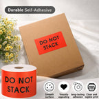 3" x 5" Do Not Stack Stickers 500/roll Shipping Labels Stickers