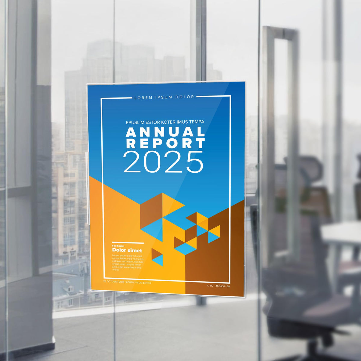 24 Pack Acrylic Sign Holder 8.5 x 11 Wall Mount, Vertical & Horizontal Use, Wall Sign Holders Memo Document Menu Holder for Office Store Restaurants Wedding Party Decoration, No Drilling 24 Pack