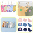 360 PCS Baby Clothing Size Stickers for Nursery Drawer(0-24 Months)