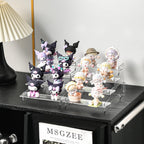 Buffet Risers, 4 Tier Display Risers,Food Risers for Buffet Table,Display Risers for Cake Shelves Retail (2pack) 2pack