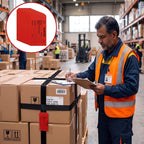 200 Pack Red Rejected Tags with Wire Product Inspection Tags