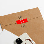 Rectangle Stickers 2 x 1 Inch (Red & Blue)