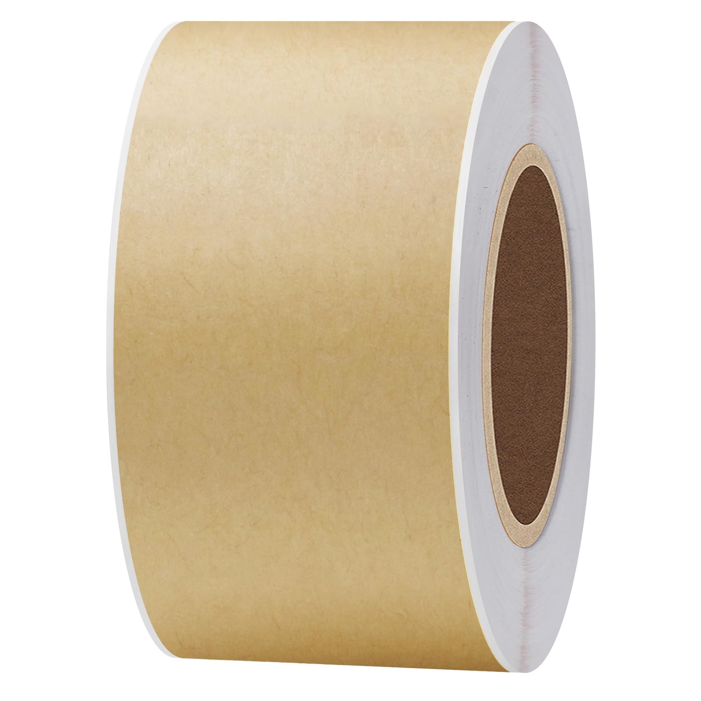 Hybsk 2x4 inch Rectangle Kraft Paper Stickers Packaging Sealing Total 200 Labels Per Roll