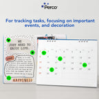 Perco Neon Green Round Circle Dot Sticker 1-Inch Labels with Easy-Tear Perforation, 1,000 Stickers per Roll - in Stock, Approved & Available Labels, High Visibility, Strong Adhesive—Made in USA Green - Neon 1 Inch 1 Roll