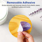 Avery® Matte White Removable Oval Labels, Sure Feed® Technology, Print-to-The-Edge, 2" x 3-1/3", 120 Removable Labels, Laser/Inkjet Printable 120 labels
