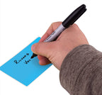 ChromaLabel 3 x 5 Inch Light Blue Rectangle Labels, 250/Roll