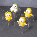 16 Pack Clear Acrylic Display Risers, Display Stand for Figures, Buffets, Dessert, Cupcakes, Candy, Jewelry and Collectibles (4.1" x 3.2" x 2.2" )