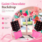 4ft Giant Chocolate Bar Plastic Cutout Standee Stand-up