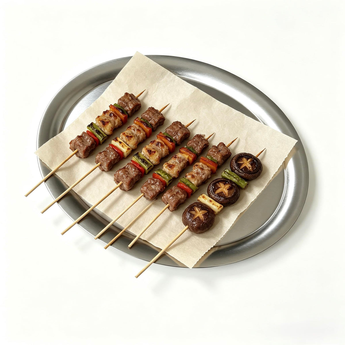 Stainless Steel Serving Platters,Camping Tray,Dinner Plate,12.2"L× 10"W