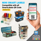 SmartLabels - Mini 1.5" QR Code Labels for Storage, Organization, & Moving