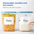 Kitchen Prep Bundle - 4" - 3" - Removable Dry Erase Labels - Freezer Labels