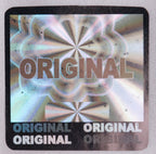 Square Laser Hologram Original Label Size 1.5 * 1.5CM 500pcs a lot Tamper evident Label Sticker