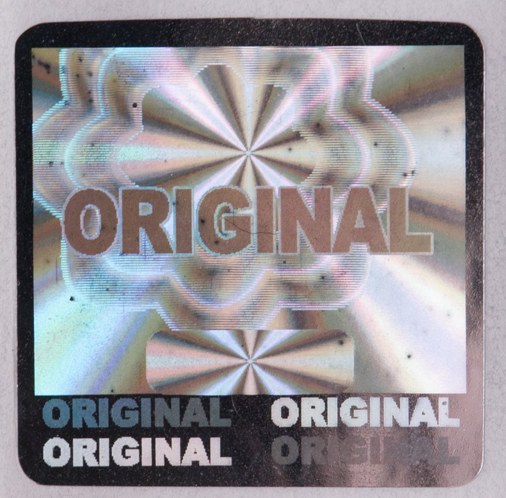 Square Laser Hologram Original Label Size 1.5 * 1.5CM 500pcs a lot Tamper evident Label Sticker