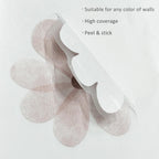 YouRfocus Boho Daisy Flower Wall Decals for Girls Room, Peel and Stick Boho Daisy-pink B 12 Sheets