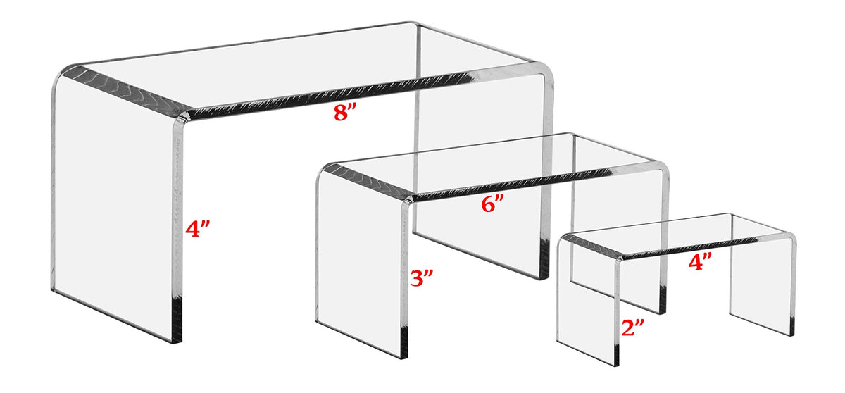 Acrylic Riser Set
