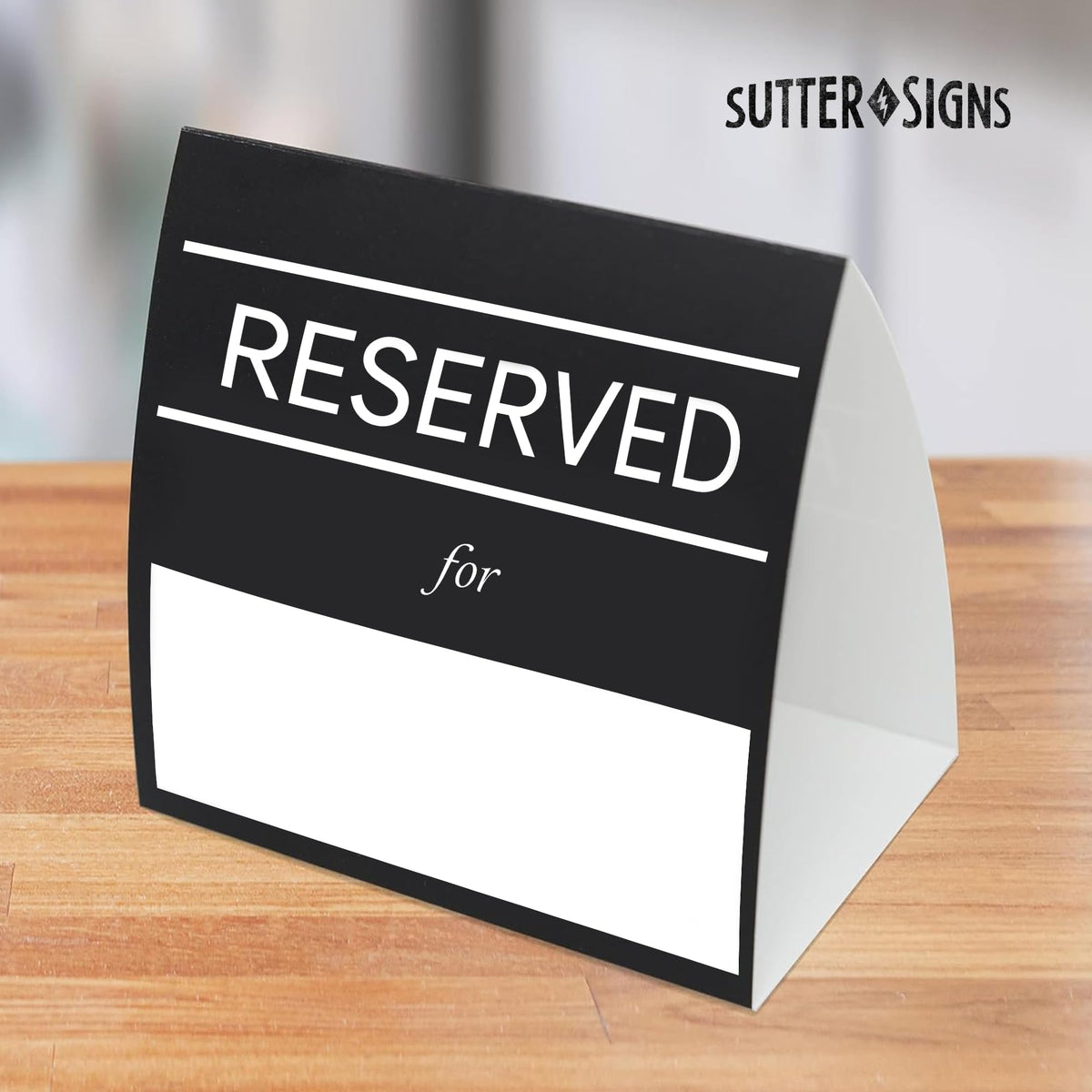 Reserved For Table Signs 20 Pack Reserved For