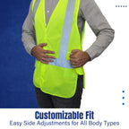 NYOrtho High Reflective Vest - Construction Vest - Universal Fit - ANSI/ISEA Class 2 - Sweat-Free With Reflective Material 32-44 Mesh 6