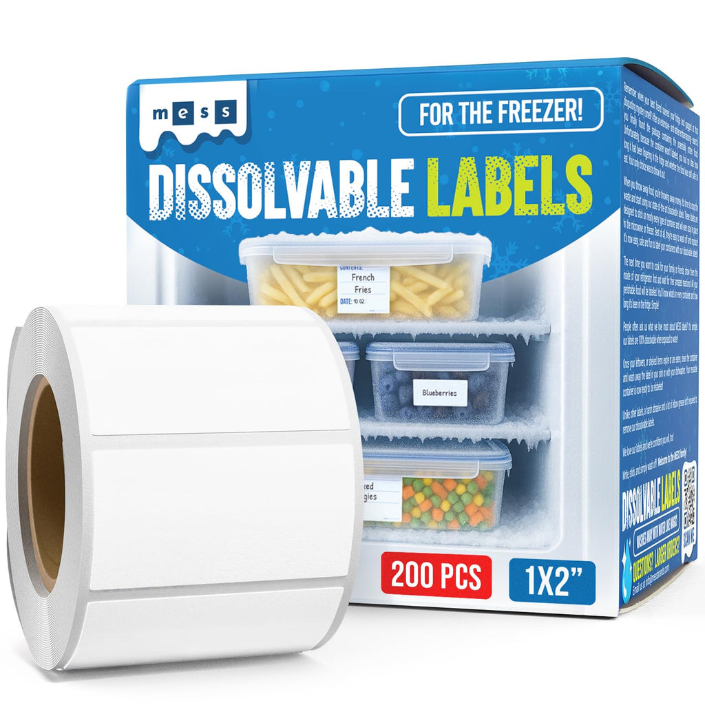 Kitchen Prep Bundle - 3" - 4" - 2" - Removable Dry Erase Labels