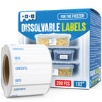 Kitchen Prep Bundle - 3x4 48pk - Black 96pk - Fill-In 1x2 200/Roll