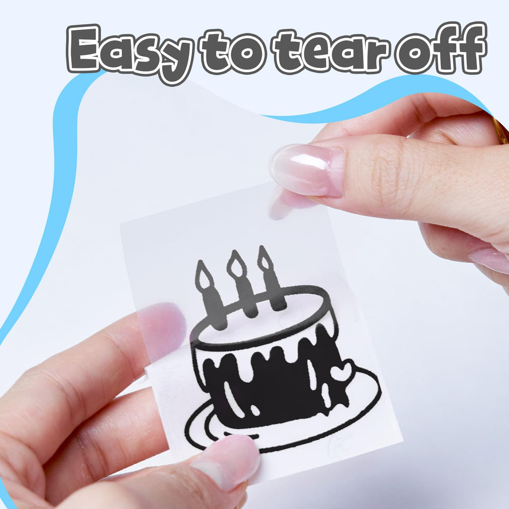 Phomemo T02 Transparent Paper Clear Sticker Paper 50mmx3.5m