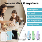 ORGBRO Label Maker Machine with Tape, X1 Bluetooth Mini Label Printer Random Color
