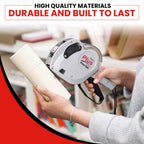 Perco Plus 1-Line Price Marking Gun with Labels Kit - Compares to Monarch 1131-01 Band Includes 1-Line 8-Character Band Price Labeler Gun, 9,000 Blank White Labels, a Label Scraper, and an Extra Inker Price Gun Kit