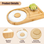 Solid Wood Margarita Rimmer for Home Bars & Parties (Rimmer+Board)