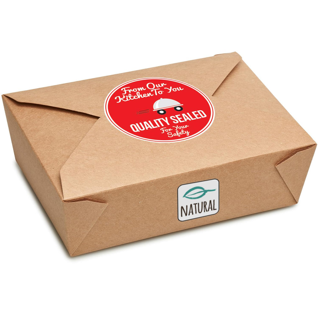 ChromaLabel 1-inch square color-coding food labels, natural color, 1,000 per pack, for organizing and labeling food containers.